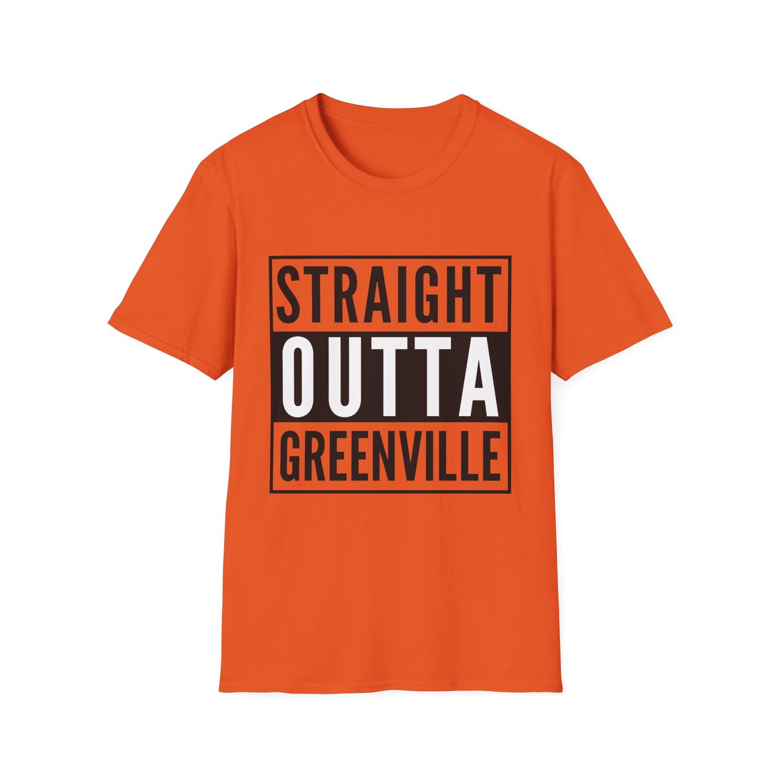 Straight Outta Greenville - Unisex Softstyle T-Shirt - Image 9