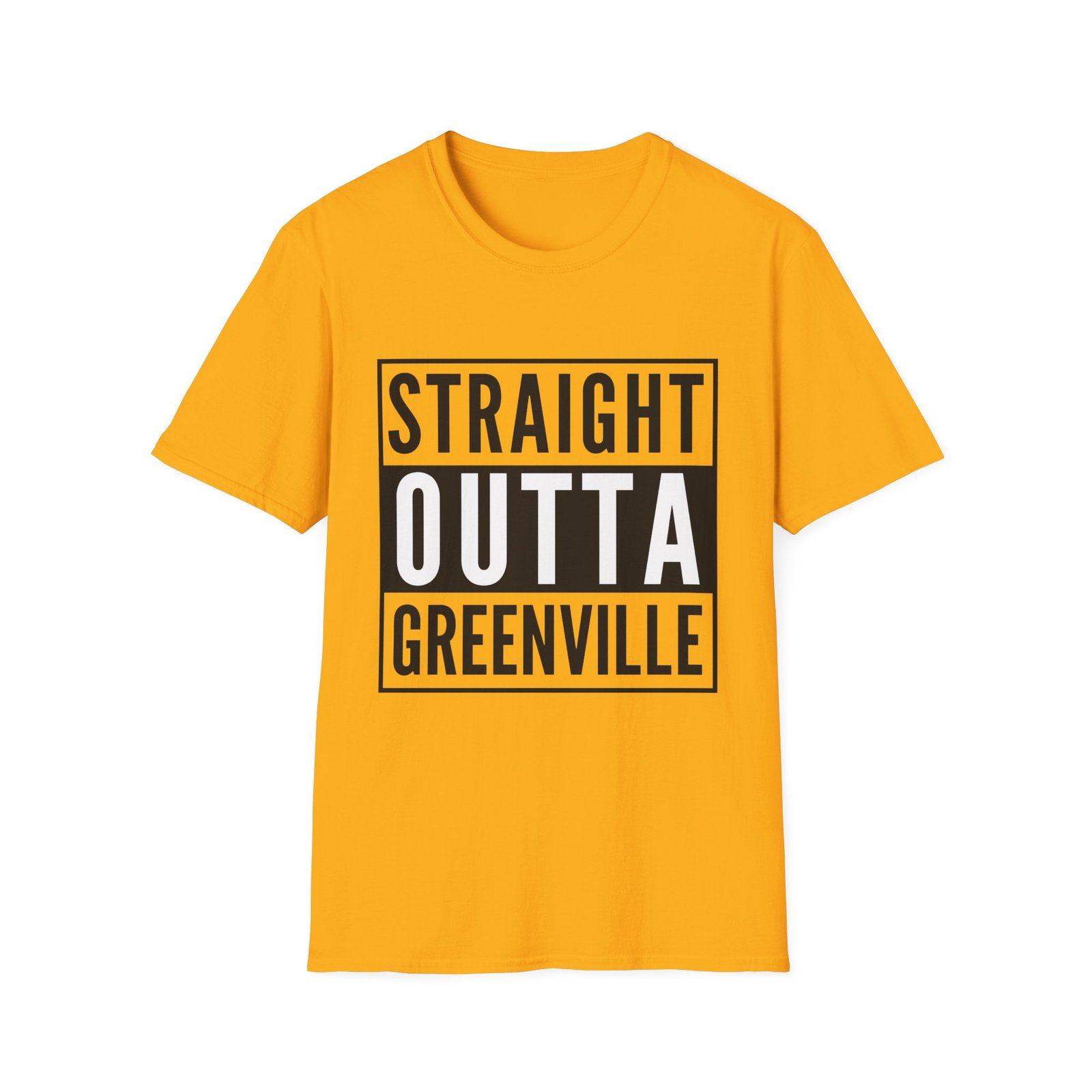 Straight Outta Greenville - Unisex Softstyle T-Shirt - Image 6