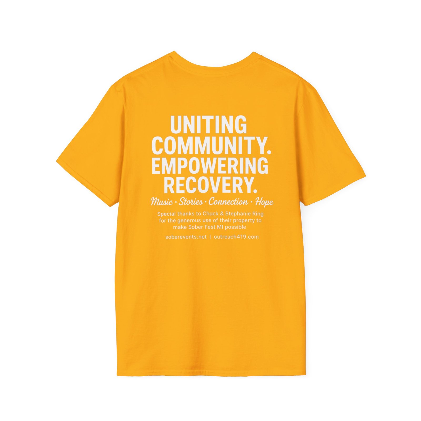 Sober Fest MI 2025 - Unisex Jersey Short Sleeve Tee - Image 18
