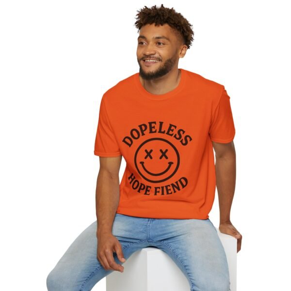 Dopeless Hope Fiend - Unisex Softstyle T-Shirt - Image 10
