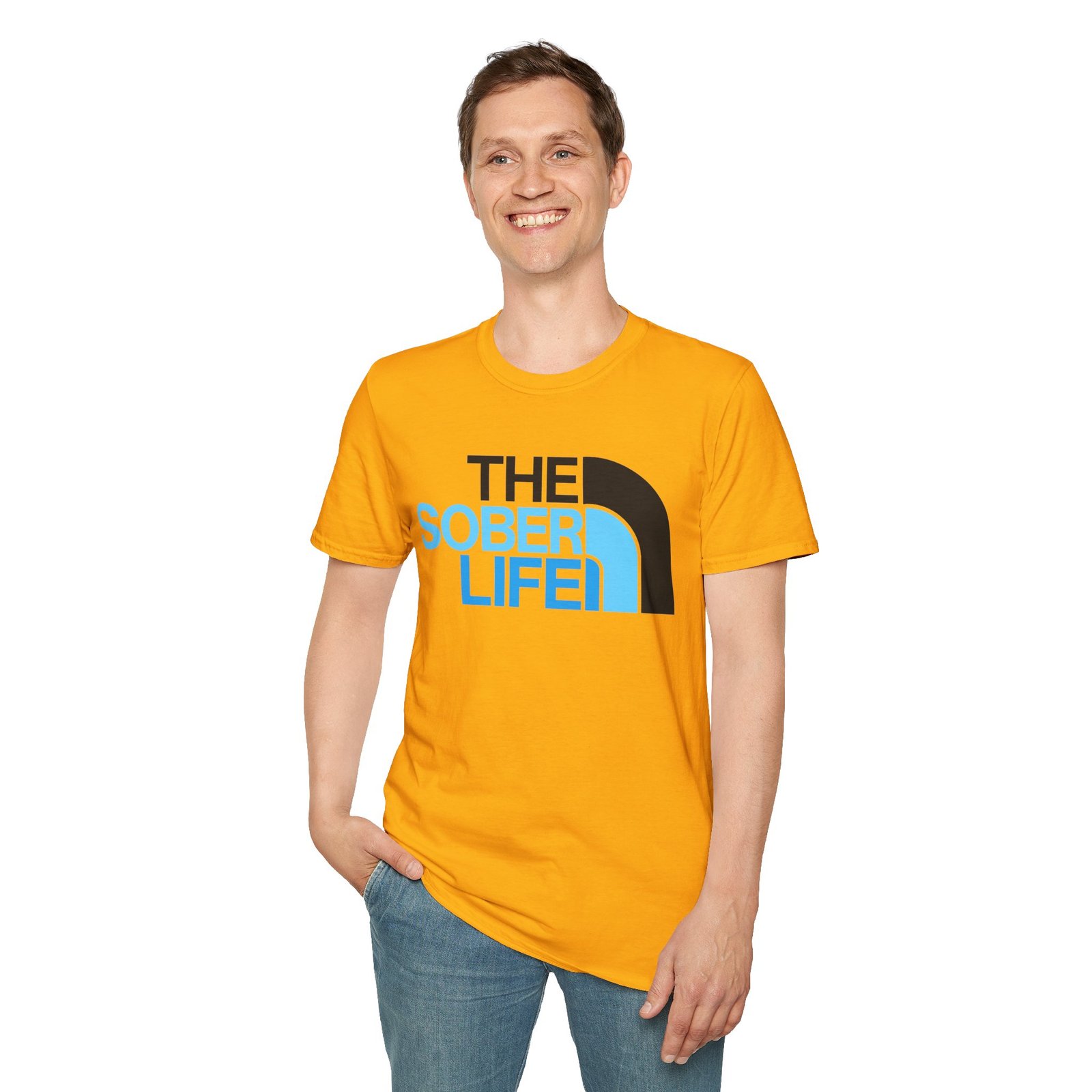 The Sober Life - Unisex Softstyle T-Shirt