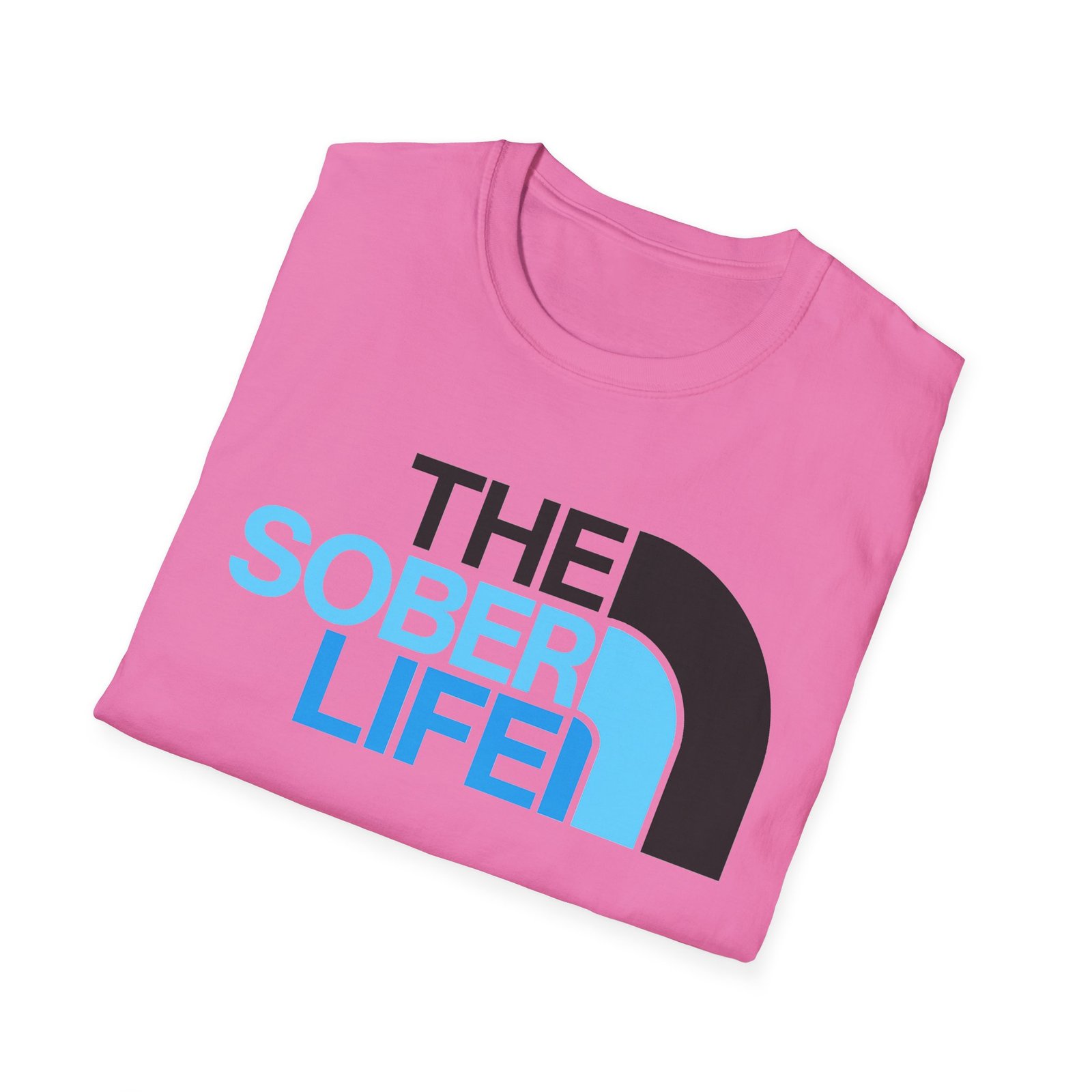 The Sober Life - Unisex Softstyle T-Shirt - Image 14