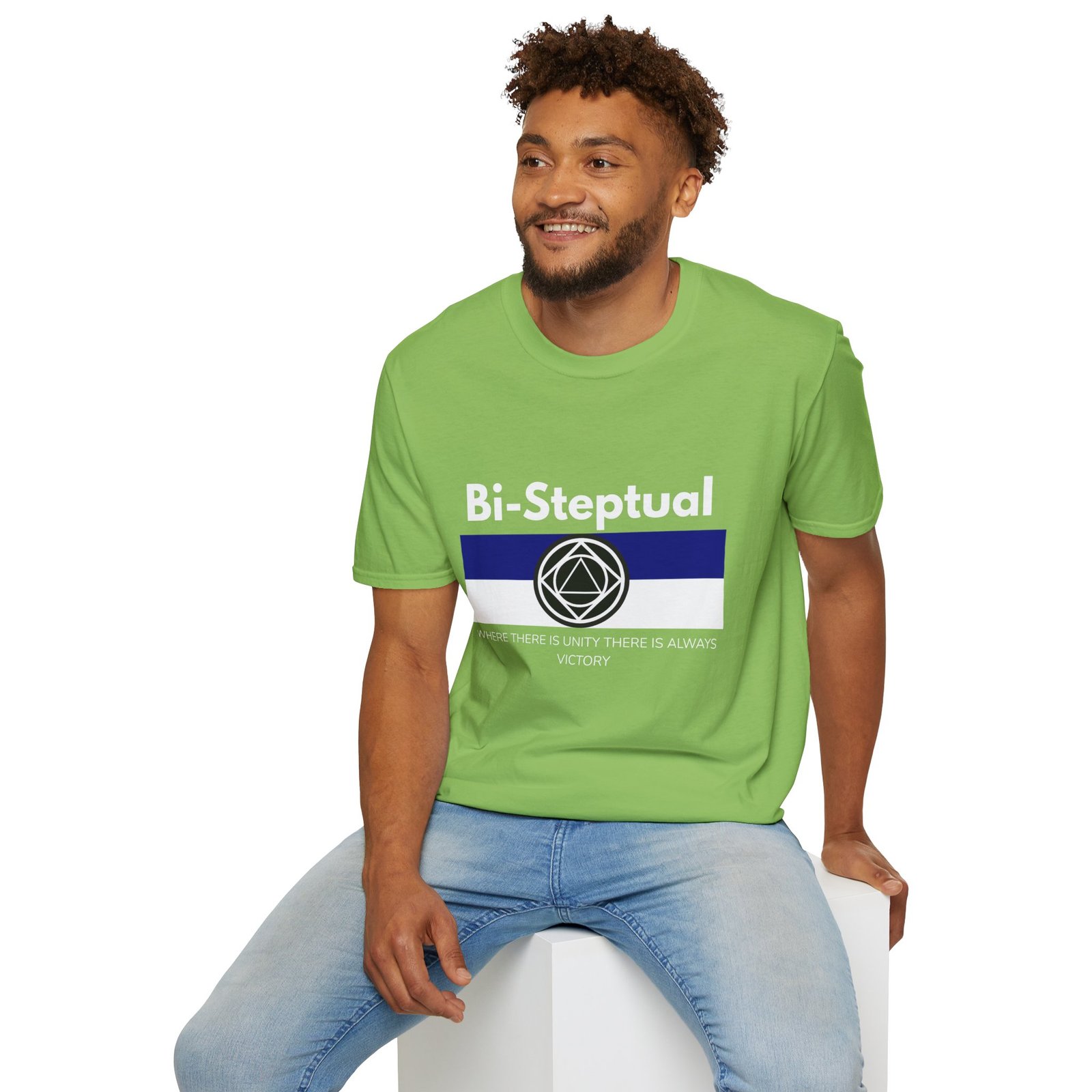 Bi-Steptual - Unisex Jersey Short Sleeve Tee - Image 14