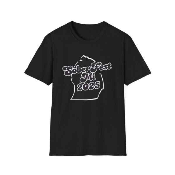 Sober Fest MI 2025 - Unisex Jersey Short Sleeve Tee - Image 6