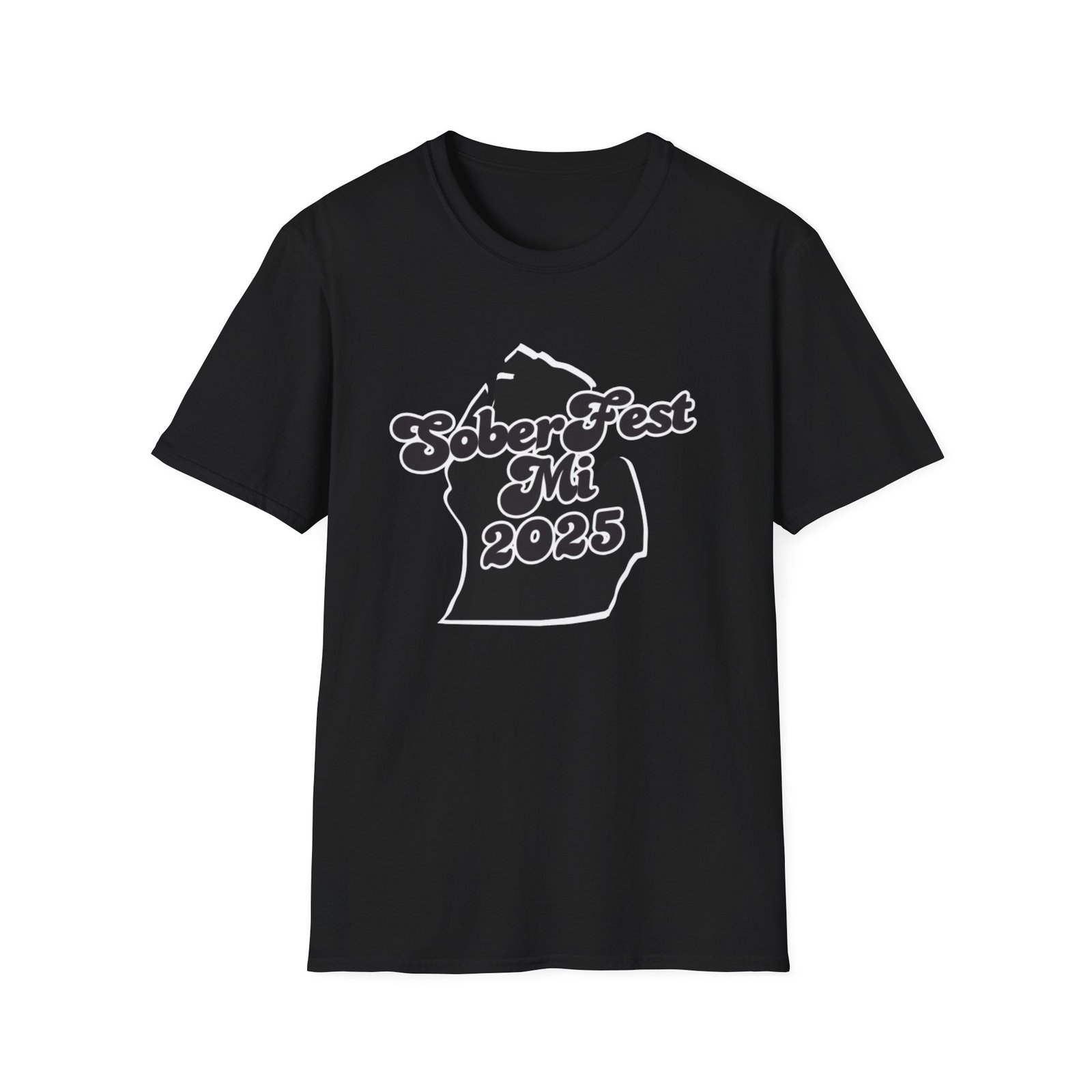 Sober Fest MI 2025 - Unisex Jersey Short Sleeve Tee - Image 6