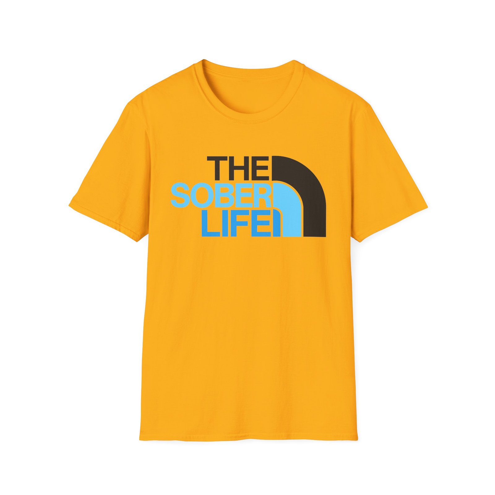 The Sober Life - Unisex Softstyle T-Shirt - Image 2