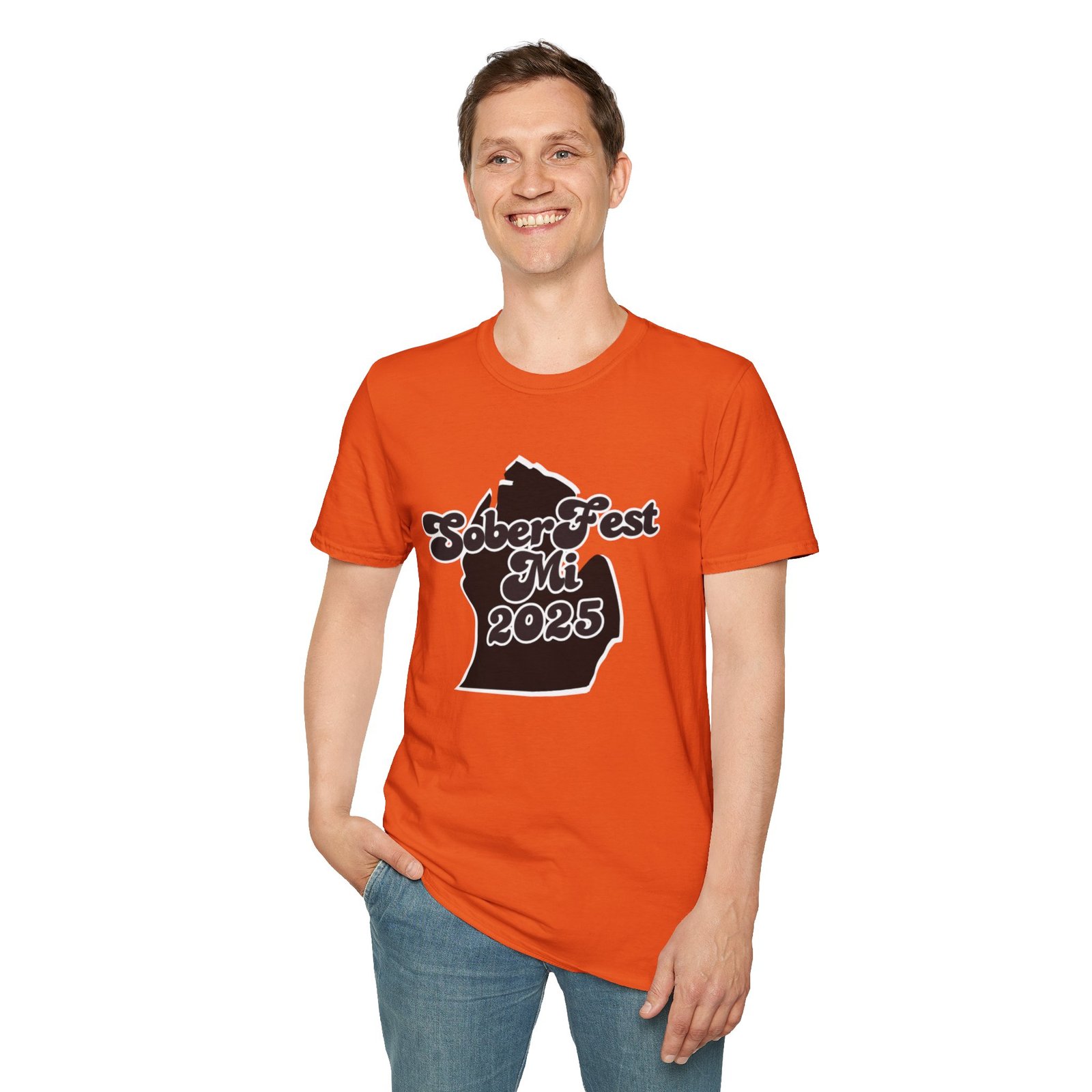 Sober Fest MI 2025 - Unisex Jersey Short Sleeve Tee - Image 20