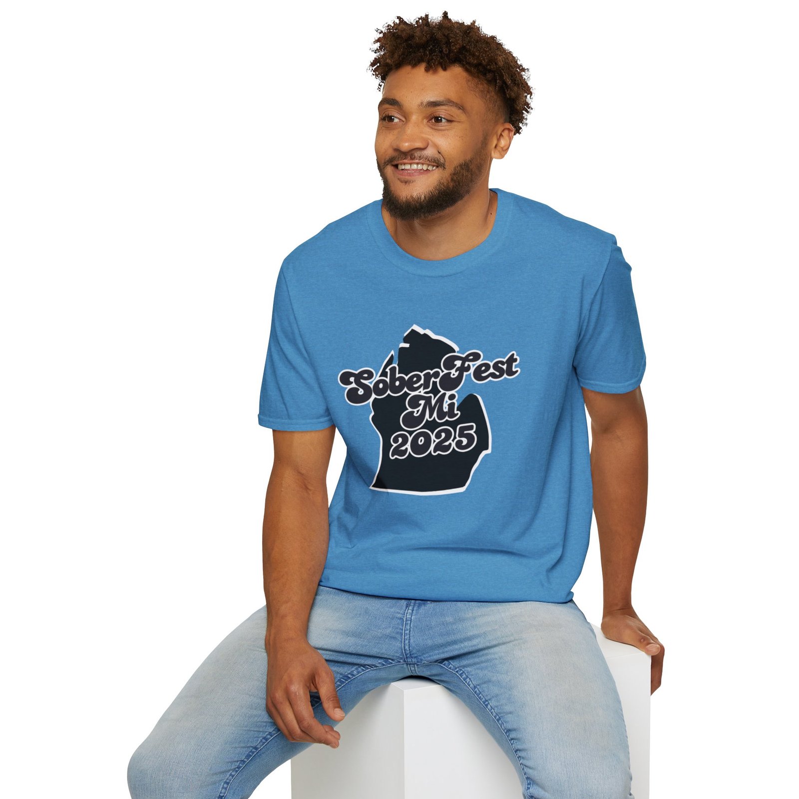 Sober Fest MI 2025 - Unisex Jersey Short Sleeve Tee - Image 12