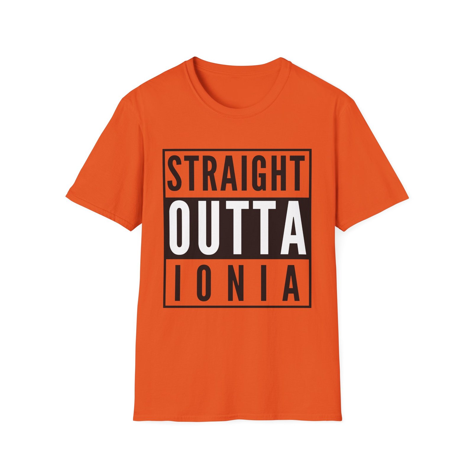 Straight Outta Ionia - Unisex Softstyle T-Shirt - Image 8