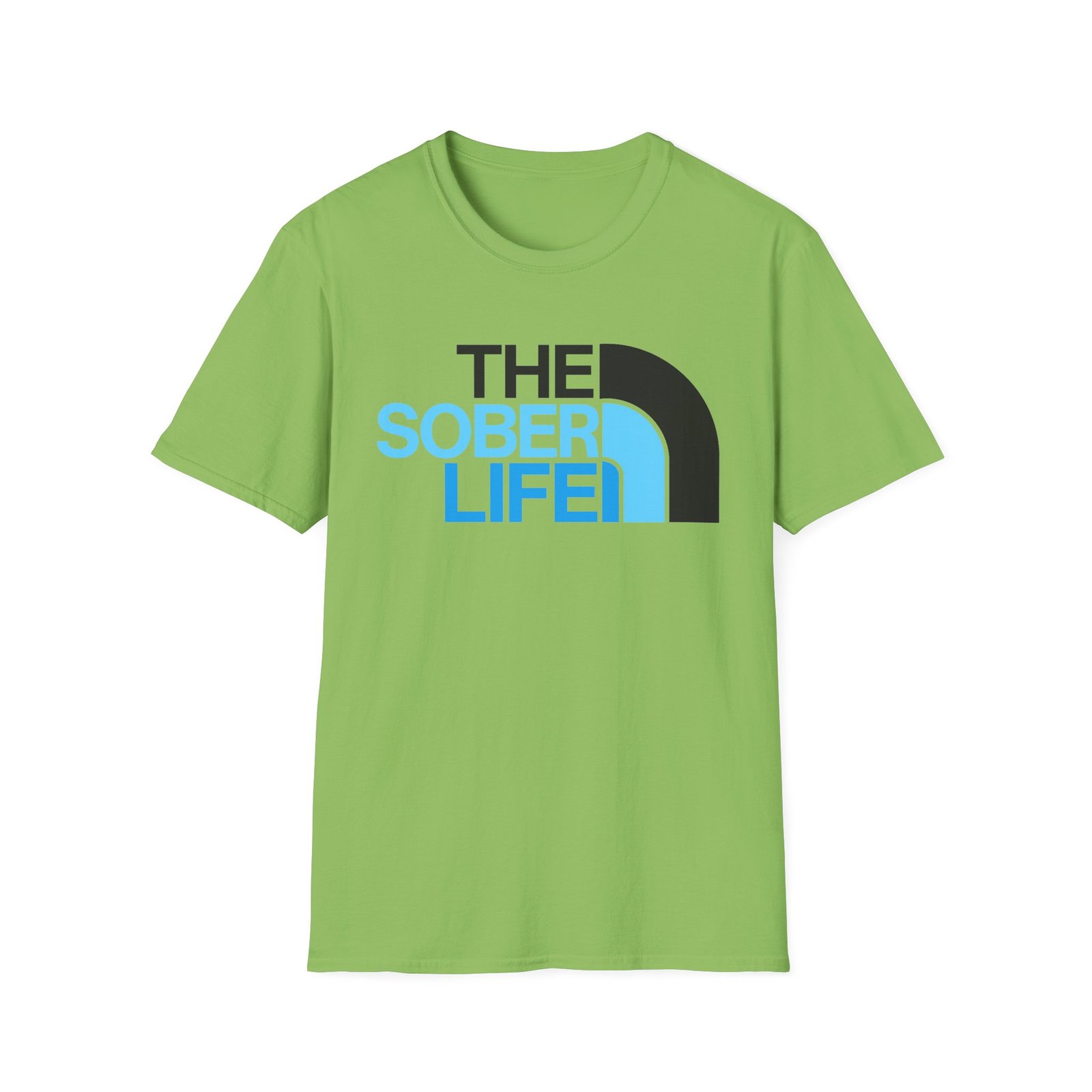 The Sober Life - Unisex Softstyle T-Shirt - Image 8