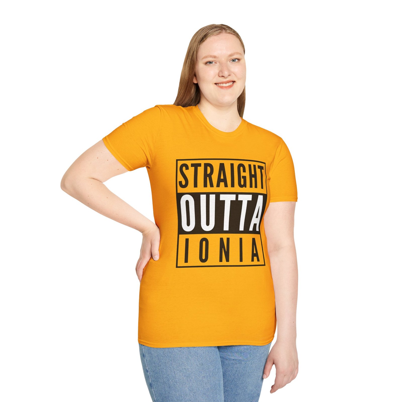 Straight Outta Ionia - Unisex Softstyle T-Shirt - Image 7