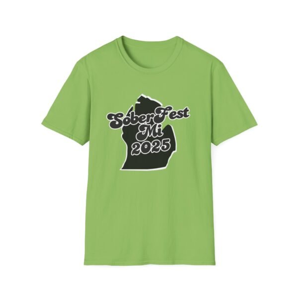 Sober Fest MI 2025 - Unisex Jersey Short Sleeve Tee - Image 2
