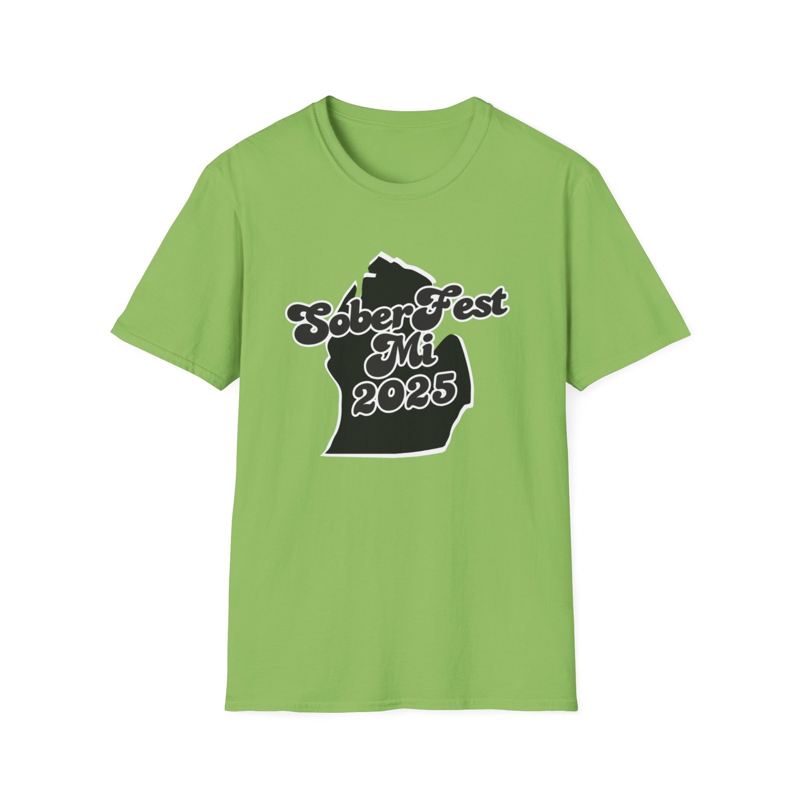 Sober Fest MI 2025 - Unisex Jersey Short Sleeve Tee - Image 2