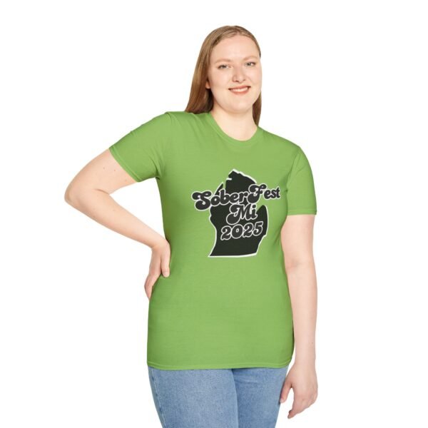 Sober Fest MI 2025 - Unisex Jersey Short Sleeve Tee - Image 3