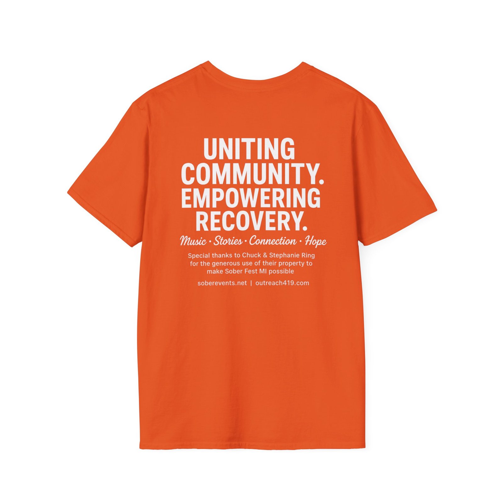 Sober Fest MI 2025 - Unisex Jersey Short Sleeve Tee - Image 22