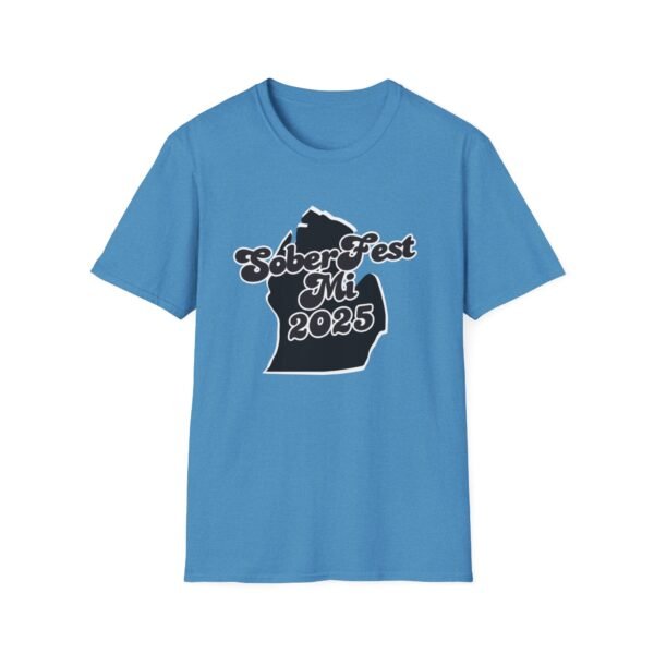 Sober Fest MI 2025 - Unisex Jersey Short Sleeve Tee - Image 10