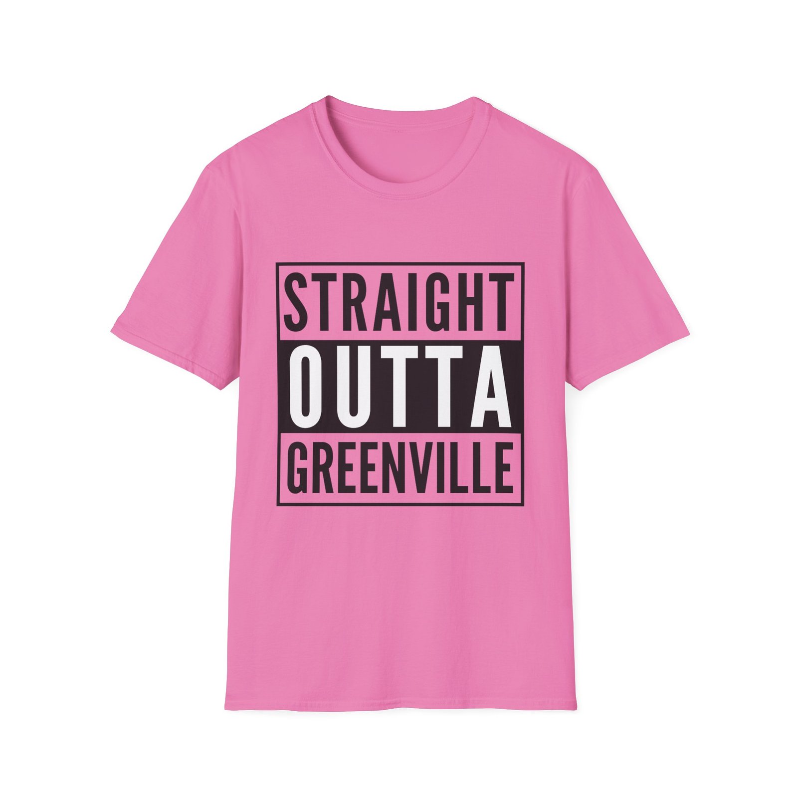 Straight Outta Greenville - Unisex Softstyle T-Shirt - Image 18