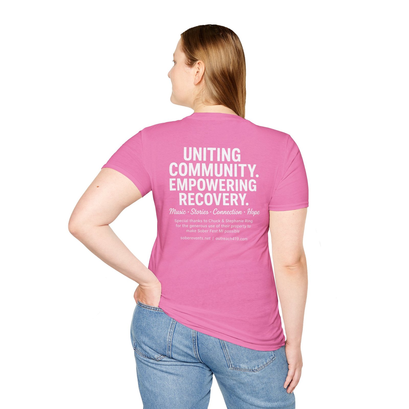 Sober Fest MI 2025 - Unisex Jersey Short Sleeve Tee - Image 28