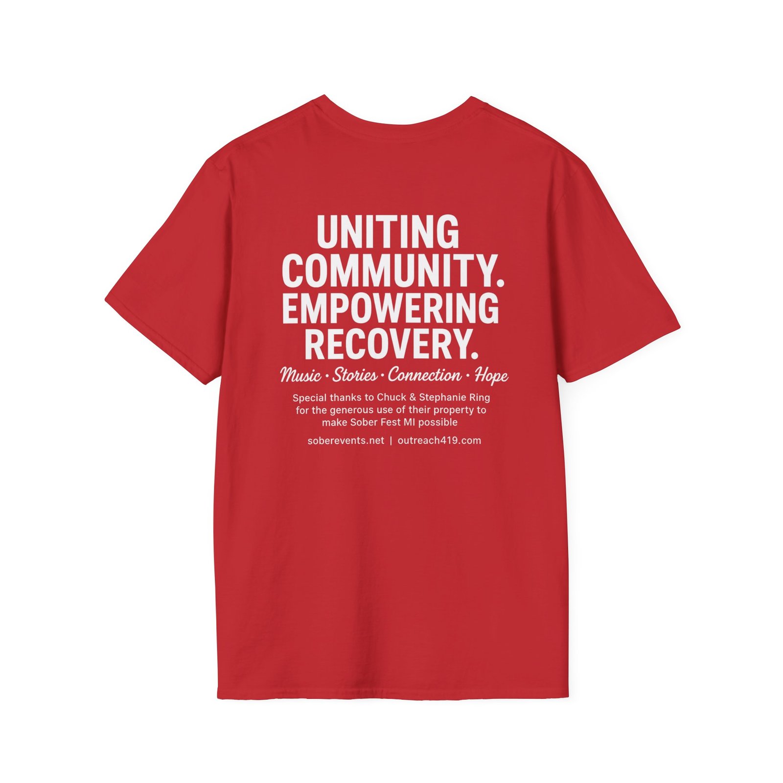 Sober Fest MI 2025 - Unisex Jersey Short Sleeve Tee - Image 30