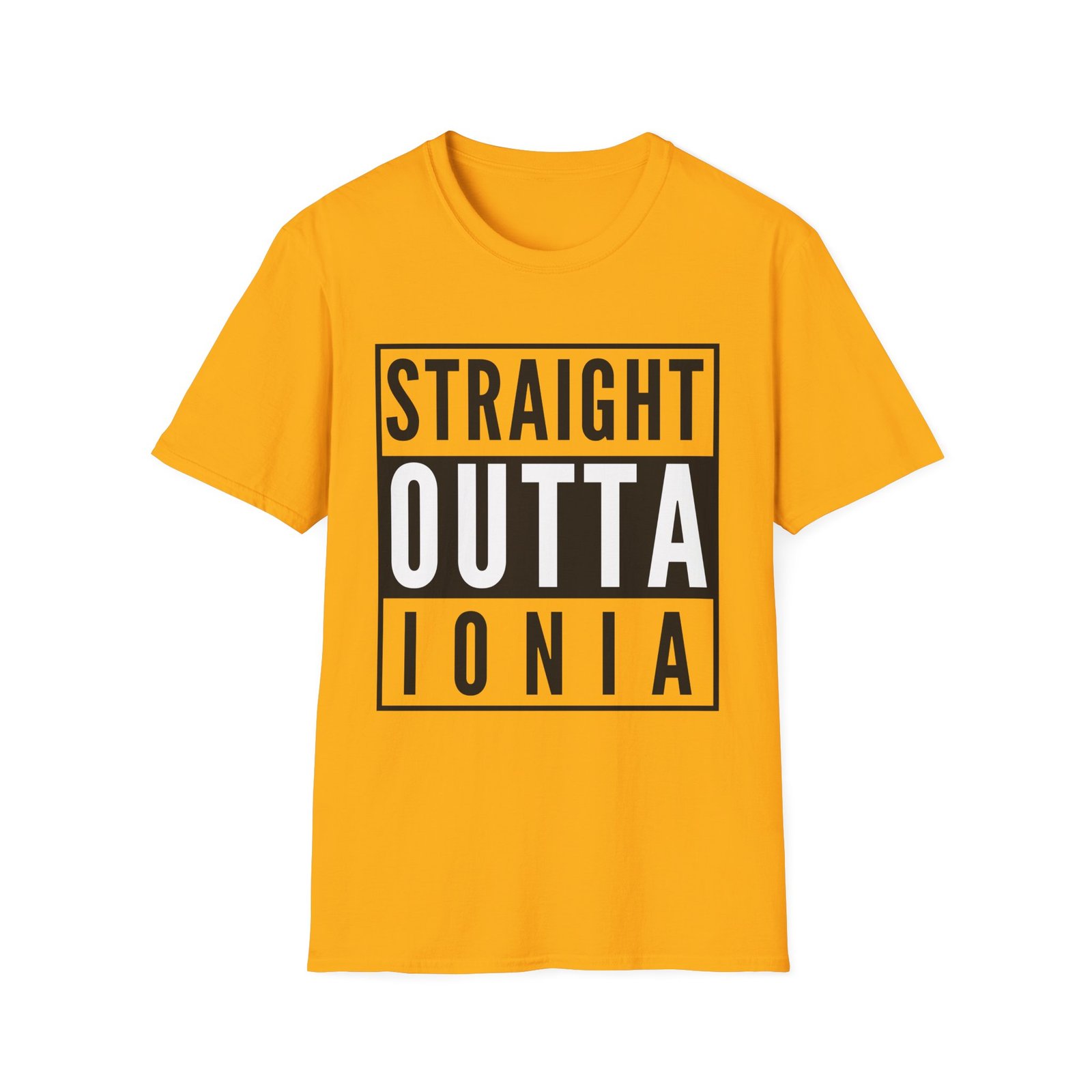 Straight Outta Ionia - Unisex Softstyle T-Shirt - Image 5