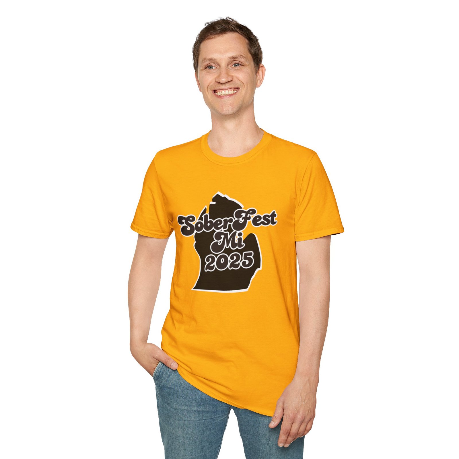 Sober Fest MI 2025 - Unisex Jersey Short Sleeve Tee - Image 14