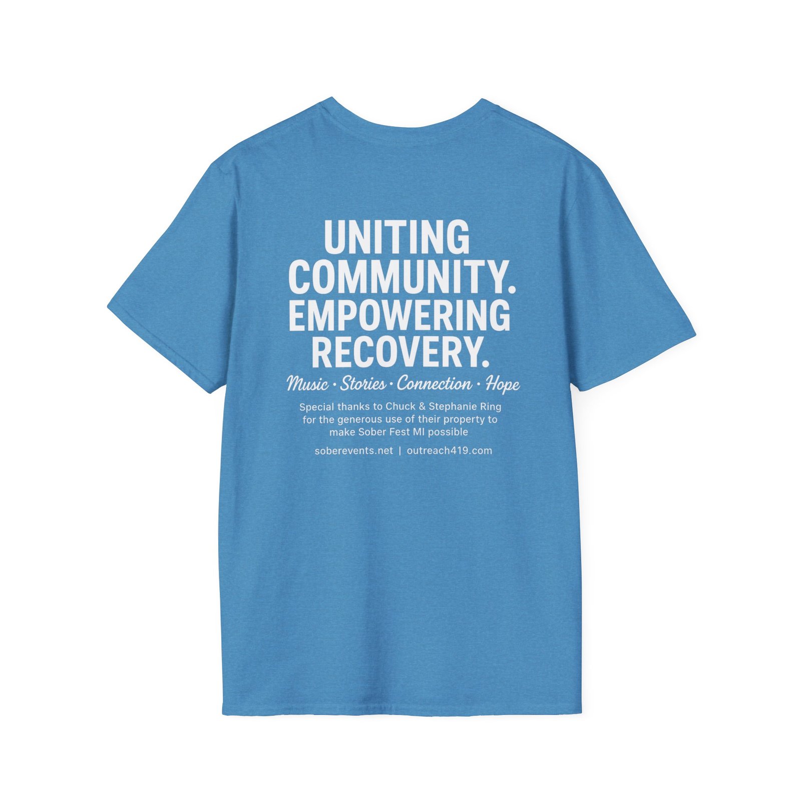 Sober Fest MI 2025 - Unisex Jersey Short Sleeve Tee - Image 13