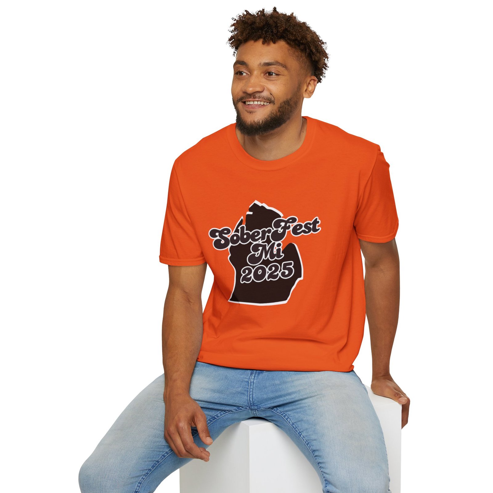 Sober Fest MI 2025 - Unisex Jersey Short Sleeve Tee - Image 21