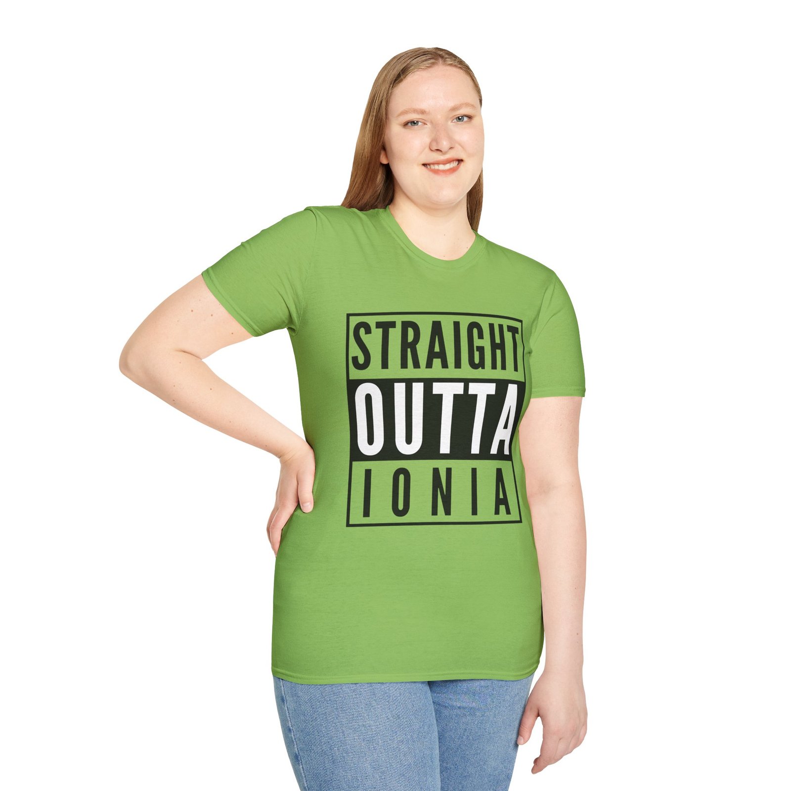 Straight Outta Ionia - Unisex Softstyle T-Shirt - Image 12