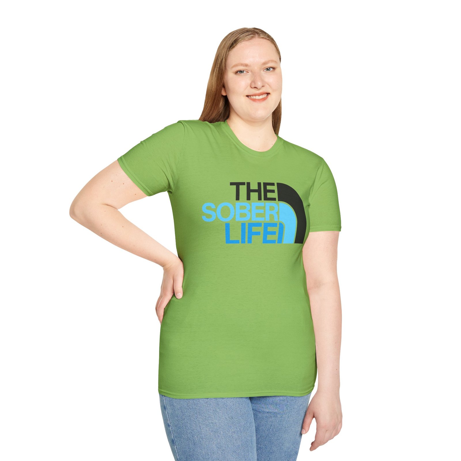 The Sober Life - Unisex Softstyle T-Shirt - Image 9