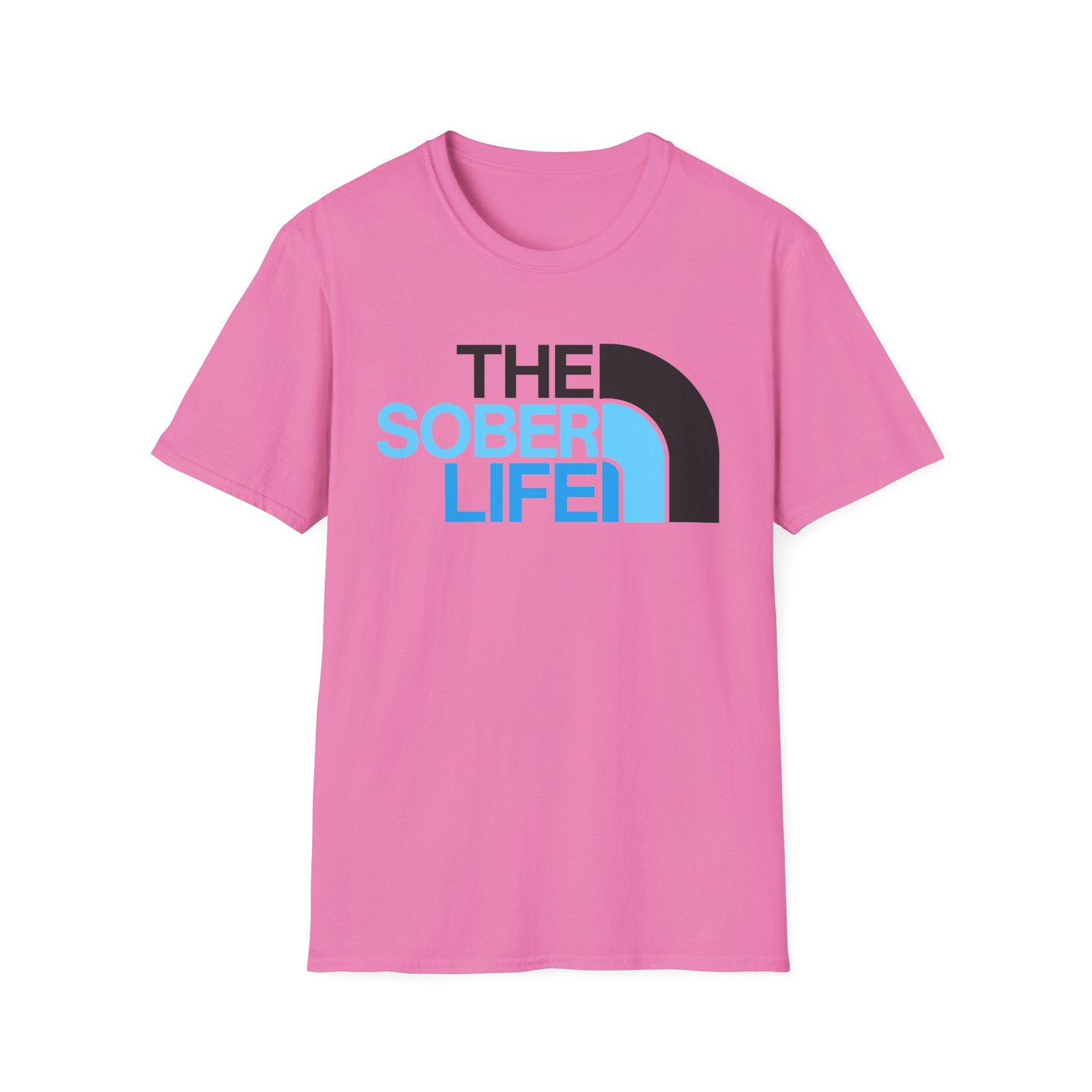 The Sober Life - Unisex Softstyle T-Shirt - Image 11