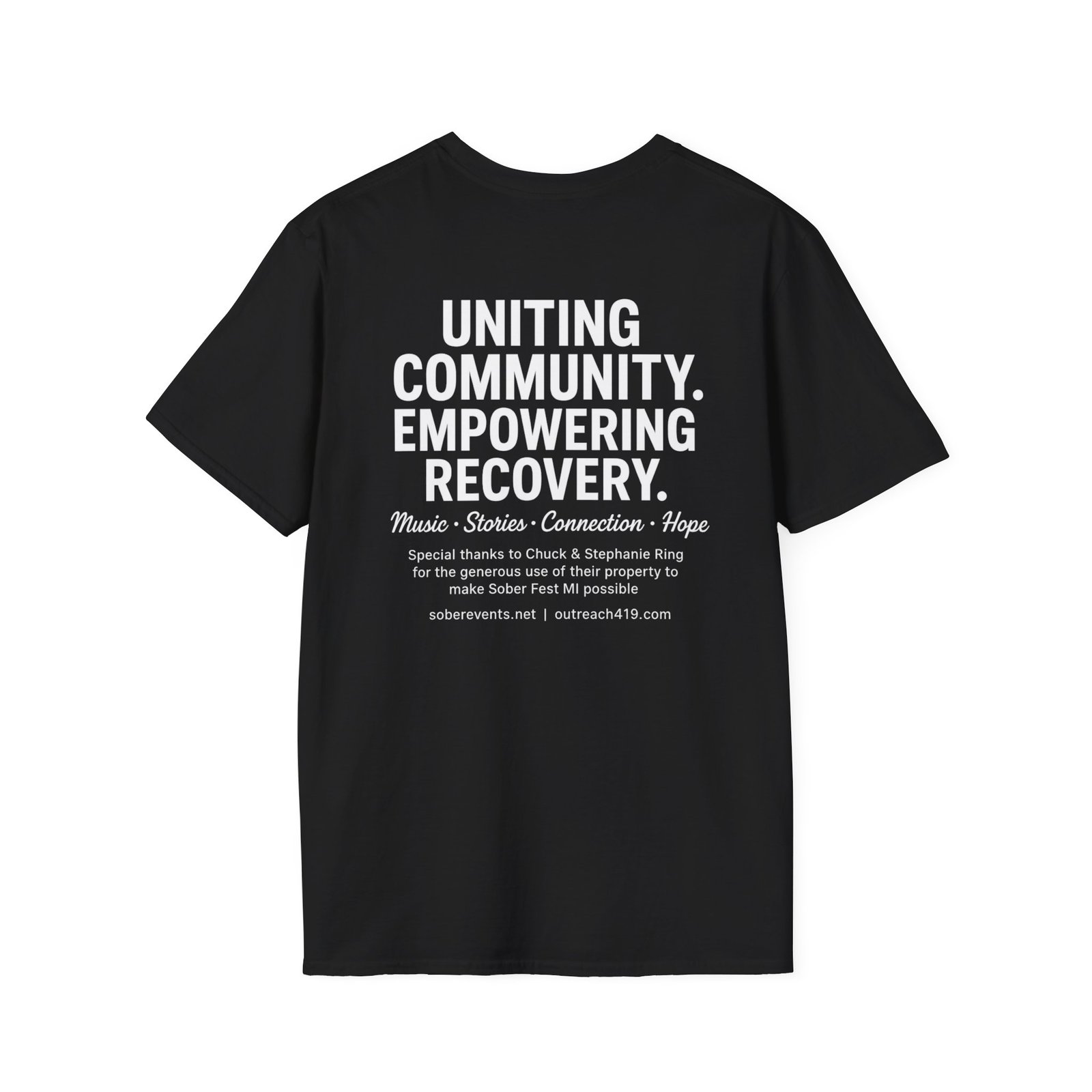 Sober Fest MI 2025 - Unisex Jersey Short Sleeve Tee - Image 7