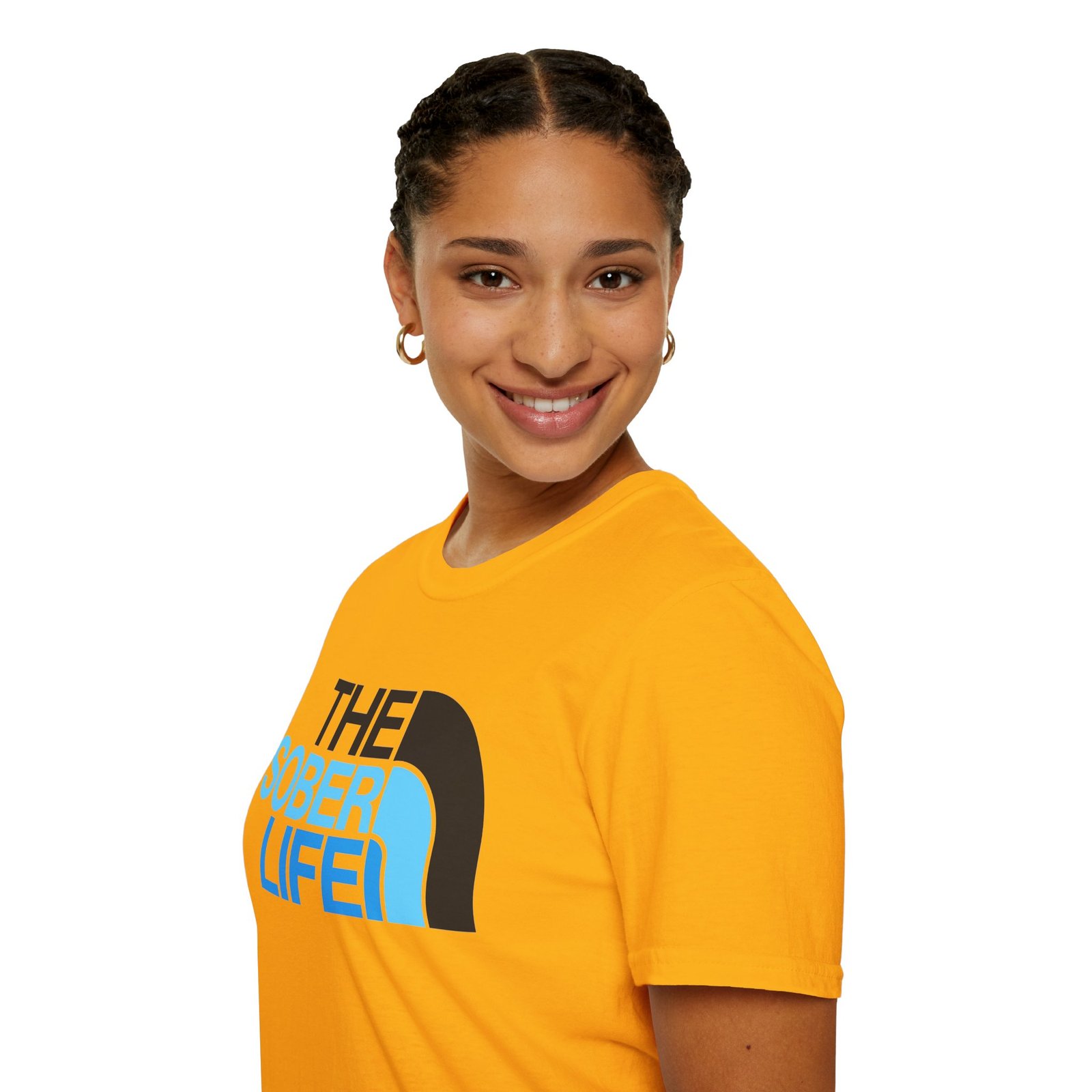 The Sober Life - Unisex Softstyle T-Shirt - Image 3