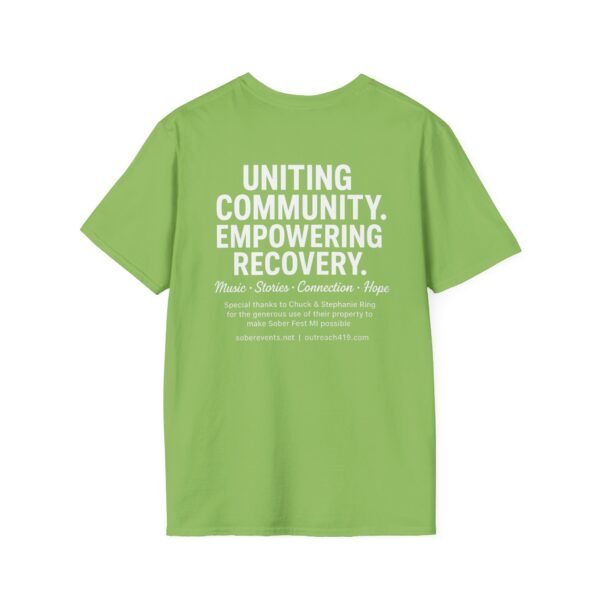 Sober Fest MI 2025 - Unisex Jersey Short Sleeve Tee - Image 5