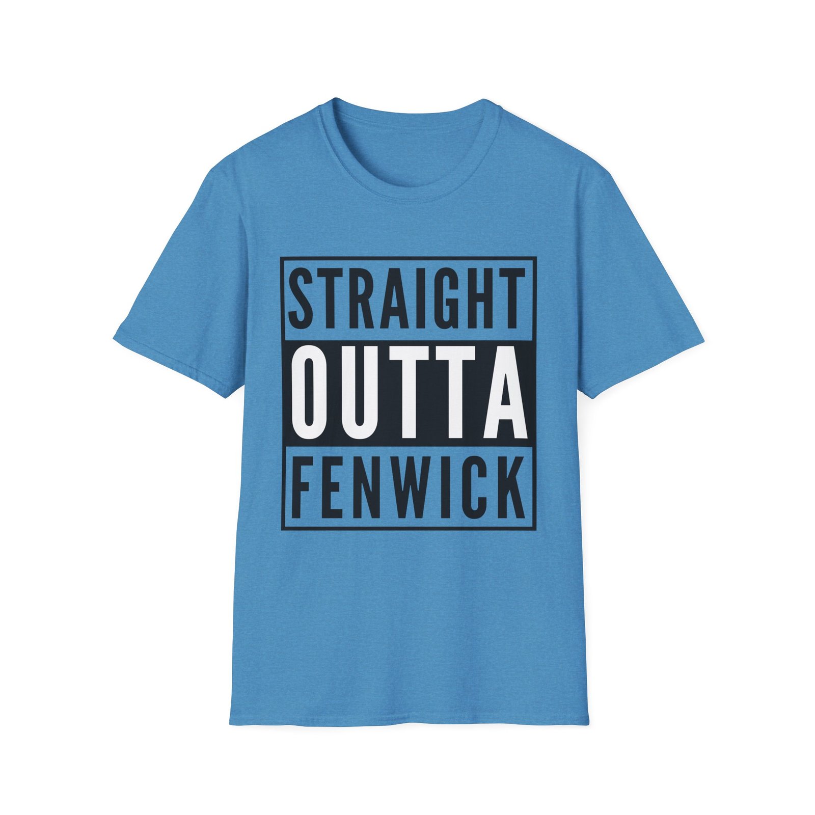 Straight Outta Fenwick Unisex Softstyle T-Shirt - Image 11