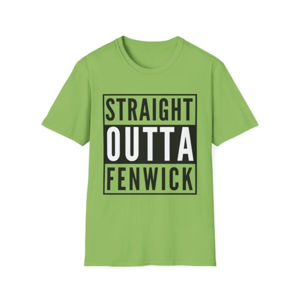 Straight Outta Fenwick Unisex Softstyle T-Shirt - Image 8