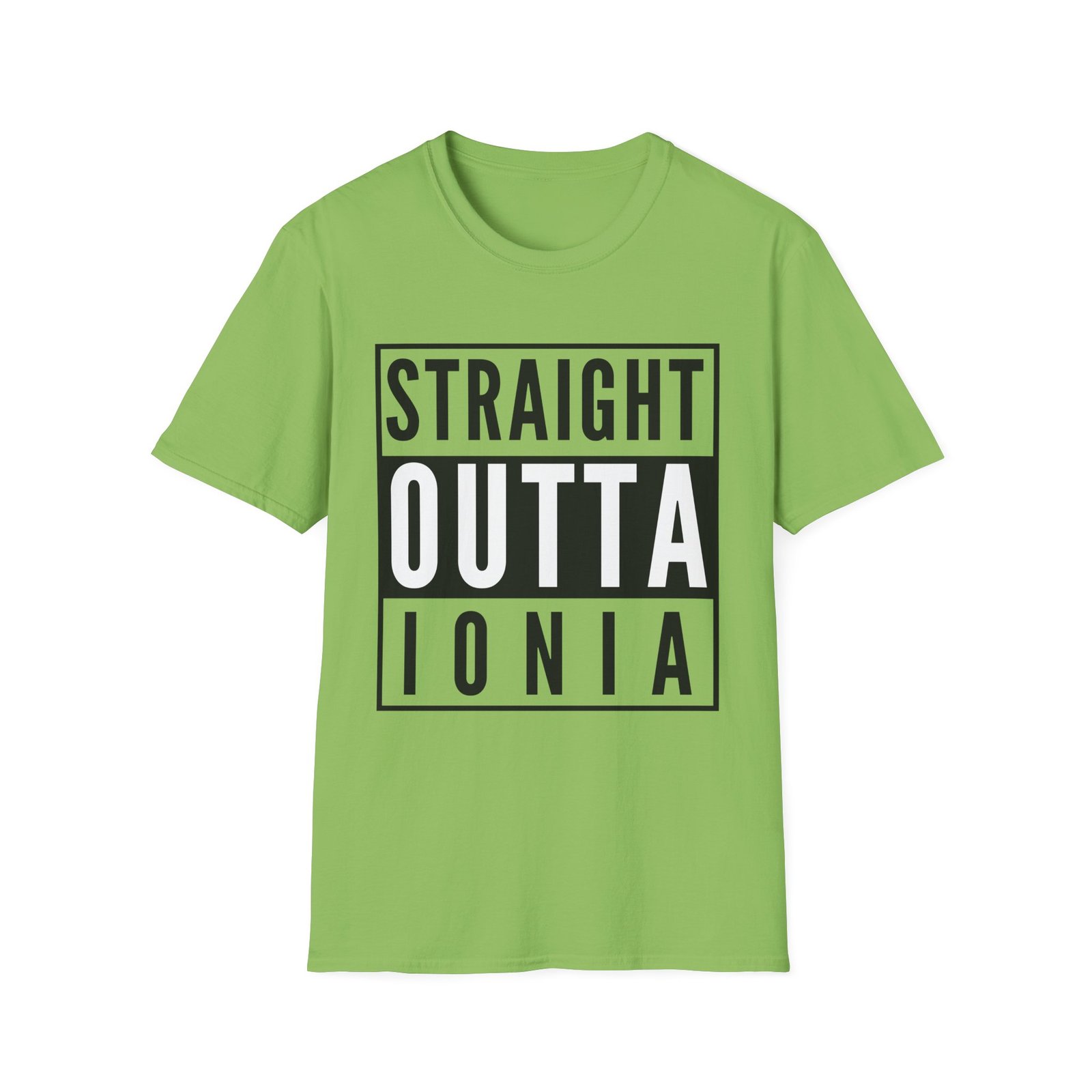 Straight Outta Ionia - Unisex Softstyle T-Shirt - Image 11