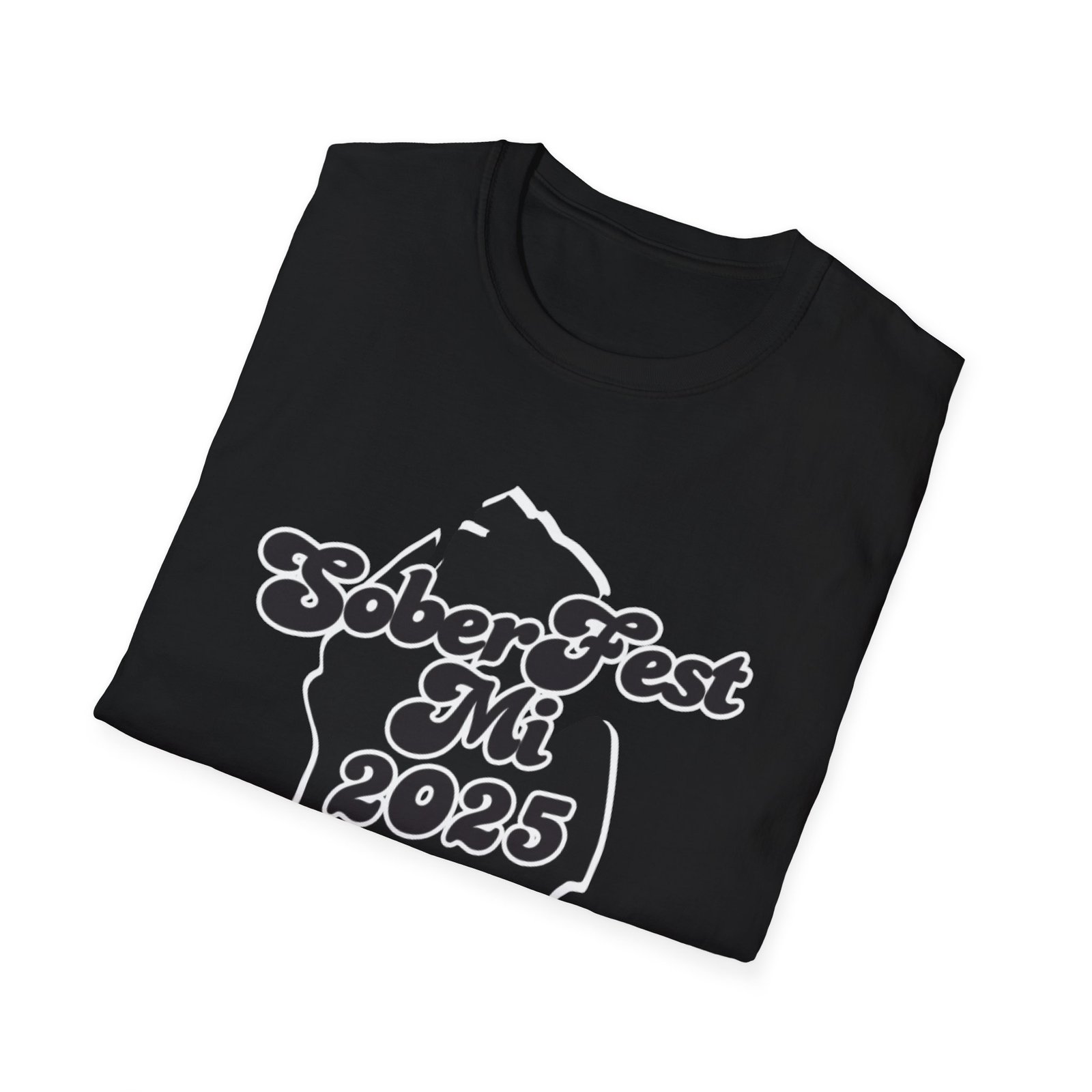 Sober Fest MI 2025 - Unisex Jersey Short Sleeve Tee - Image 8