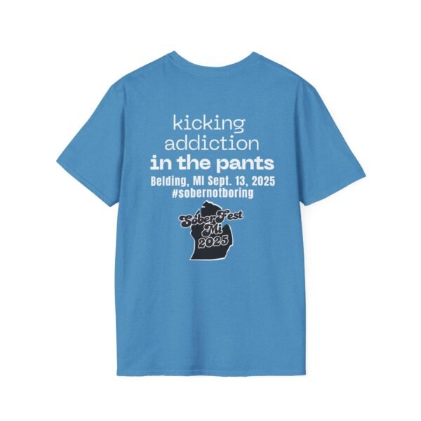 Sober Fest Kicking Addiction In The Pants T-shirt - Image 30