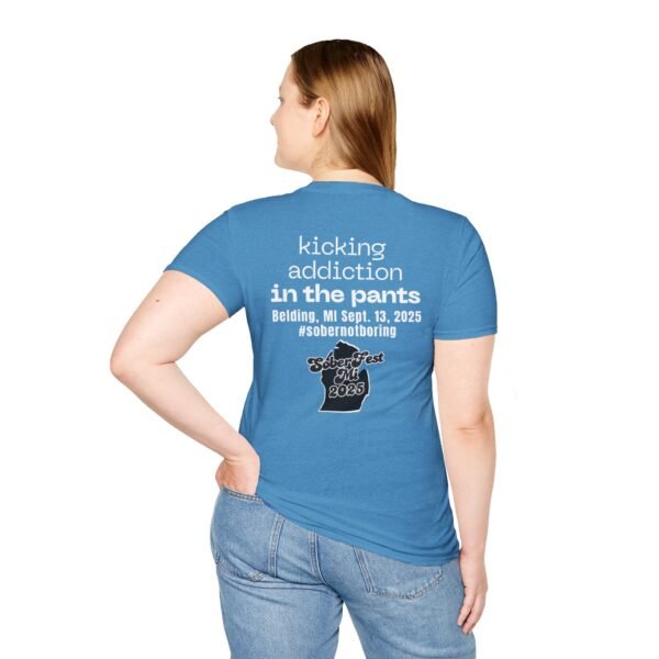 Sober Fest Kicking Addiction In The Pants T-shirt - Image 34