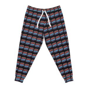 Sober Not Boring All Over Print Jogging Pants